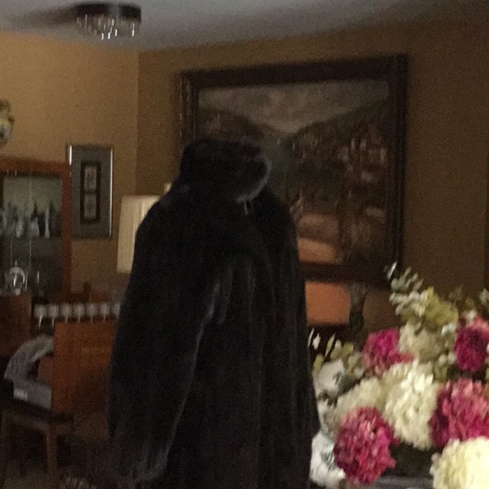 Mink coat full length also with Hat Band.